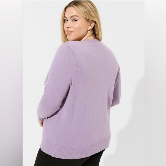 NWT Torrid Everyday Soft V-Neck Pocket Cardigan Sweater 4X - Picture 4 of 10